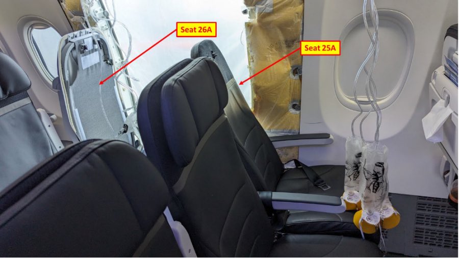 ✈️ Publicado el informe preliminar del incidente del Boeing 737-9 Max de Alaska Airlines (vuelo 1282) ocurrido el pasado 5 de enero de 2024.

¿Qué sabemos hasta ahora?
🧵 POST largo resumiendo la información oficial ⬇️

La <a href="/NTSB/">NTSB</a>, organismo que investiga los accidentes e