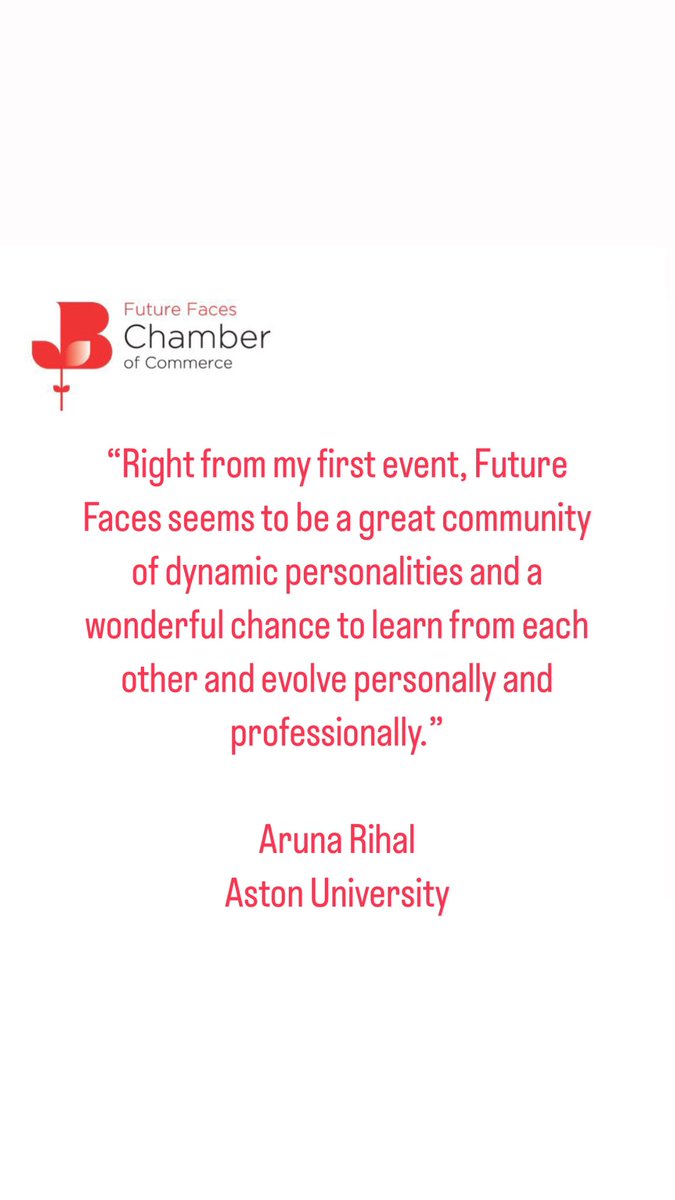 🌟 It’s time to welcome a new member! 🌟 👋🏼 Say hi to Aruna Rihal, director at TEDx Aston University 👏🏼 Welcome Aruna! 🤗 #futurefaces #newmemberspotlight #welcome