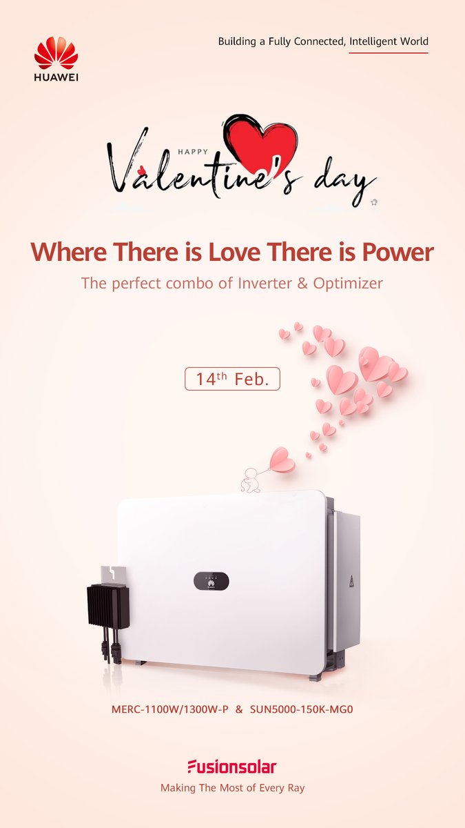 HuaweiSolar's tweet image. Share the power with a perfect combination of #inverter + #optimizer for your business. #Huawei #FusionSolar