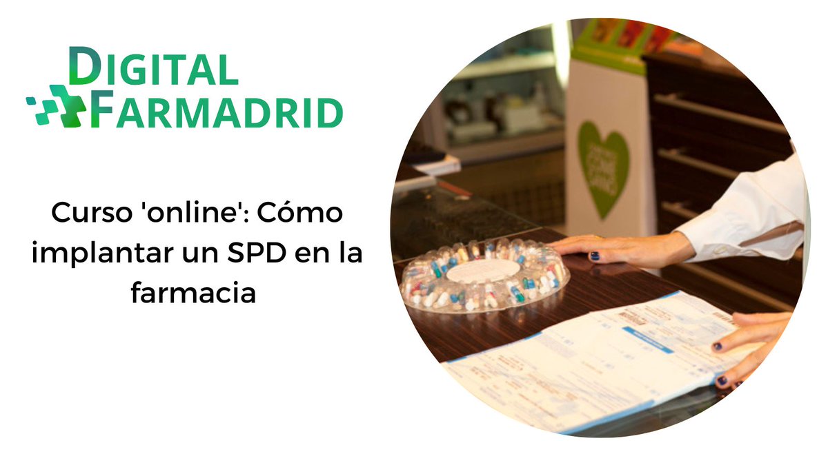 Garantizar que el paciente reciba la medicación prescrita promoviendo un uso seguro y racional. Este es el objetivo del curso "Cómo implantar un sistema personalizado de dosificación #SPD en la OF".
🗓️Fecha: Desde el 14 de febrero hasta el 14 de marzo.🔗bit.ly/3uoR7Iv