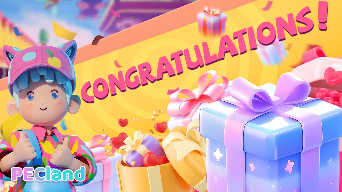 PopBRC_official's tweet photo. ๐Congratulations to the winners of the PECland Testnet Invitation Code giveaway!
๐ฆThey've secured early access to explore the #PECland testnet and reserve their spot for the mainnet launch!โจ
๐Check if you're among the lucky winners: https://t.co/kW6UyZgihC
Stay tuned!๐ช https://t.co/hA29zmOyZl