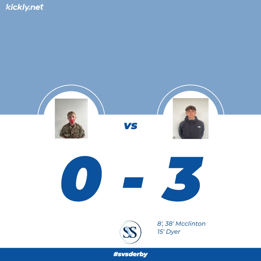 svsderby's tweet photo. result from last thursday, comfortable win for McClintons men. Means that the stakes are higher than ever moving into the final gameweek of the term. Team2 need a win to keep them alive. https://t.co/ibb5ZnZP8k
