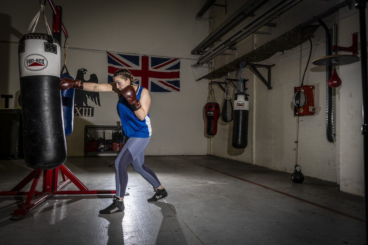 Today is National Girls and Women in Sports Day, through clubs like @RAFBoxing , women can break barriers, and demonstrate their strength both in and out of the ring, RAF Northolt supports @RAFBoxing on station and encourages an inclusive and diverse boxing squad.