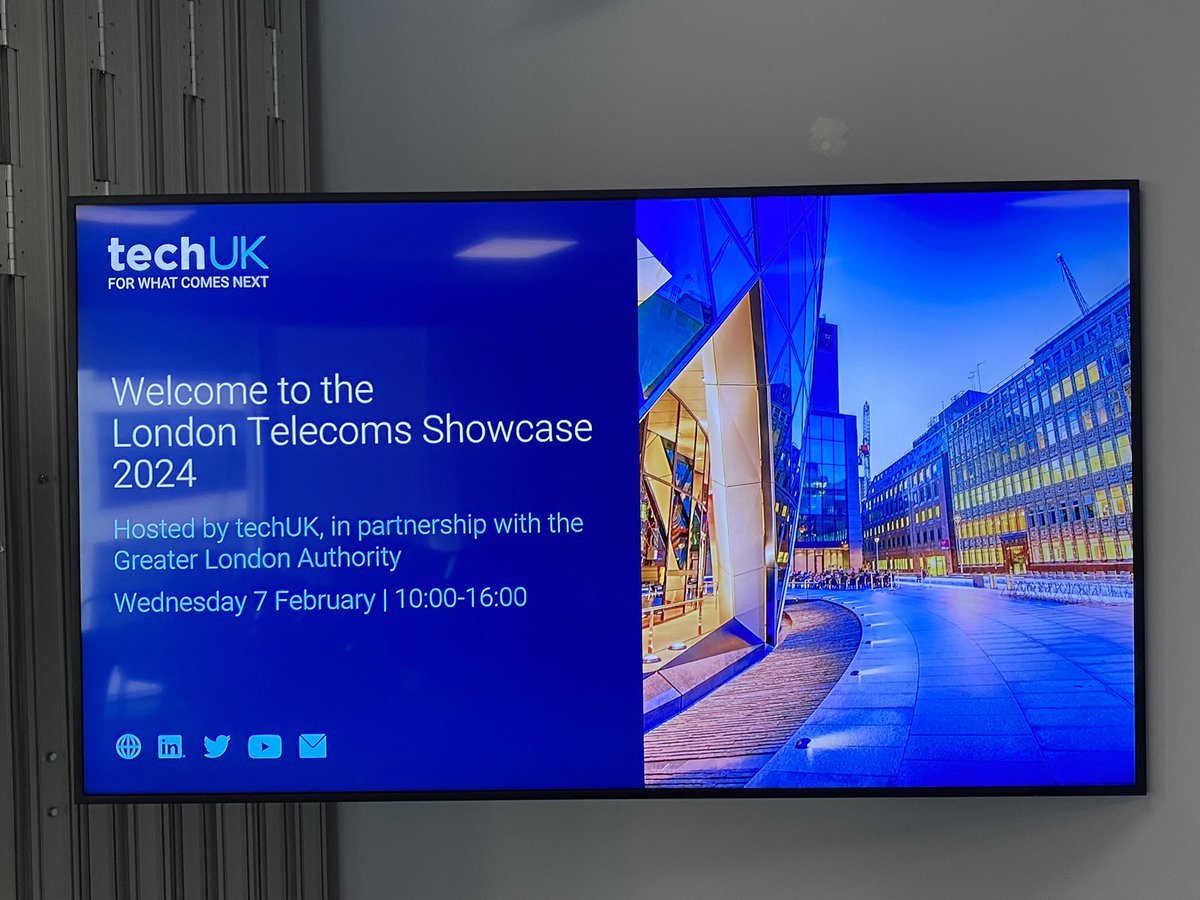 Looking forward to an enlightening morning at <a href="/techUK/">techUK</a>