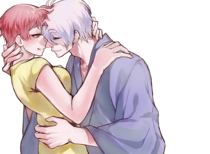 #RTした人のメディア欄覗いて素敵絵を私の絵柄で描いてもいいですか 反応ありがとうございました!!まいなさんの優しくて柔らかなイラストの雰囲気を崩さないようにいつもとは違う塗り方をしてみました!!でもこの素敵な雰囲気の再現はできない～～～!!! 