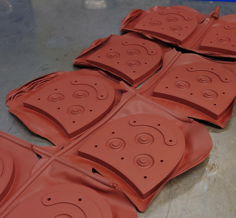 DainiteStudded's tweet photo. Fresh from the factory floor 😍

The team kicked off their Wednesday morning with a batch of brick red heels, designed to elevate footwear with a pop of colour - without compromising the elegant style that you desire. 👌

Simply ask for Dainite at your local shoe repair shop. https://t.co/3FlRK5JBcY