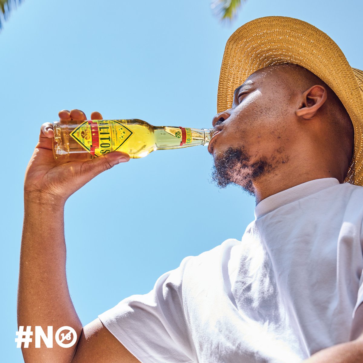 Nothing quite like soaking up the sunshine, and sipping on the tropical flavours of a cold SALITOS to elevate any day. 🍻Get yours at @normangoodfello. #SALITOSRepublic