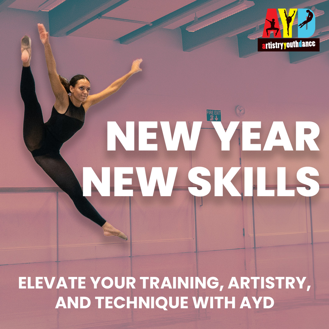 Come and dance with us... AYD 6 Week Dance Programme Every Thursday Thu 22nd Feb to Thu 28th Mar Trinity Laban, Creekside, London, SE8 3DZ Level Up Class (Age 12 to 16) 5.45pm to 7.00pm Elevate Class (Age 16 to 19) 7.00pm to 8.15pm artistryyouthdance.com/events