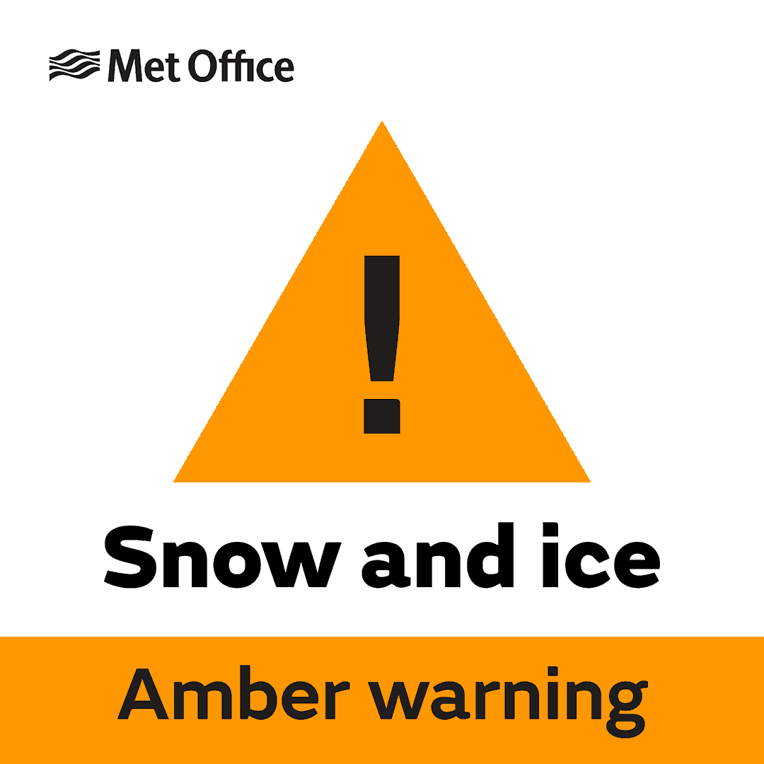 Amber warning of snow, ice affecting Wales metoffice.gov.uk/weather/warnin…