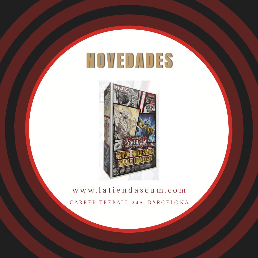¡Domina Yu-Gi-Oh con el Starter Set de 2 Jugadores! 🃏✨ Perfecto para aprender con un amigo o familiar. Este set incluye: 
📚 Cómic para un duelo guionizado.
🔥 2 barajas de 44 cartas.
🌟 Cartas ultra raras y comunes.

 #YuGiOh #StarterSet #JuegosDeCartas #AprendeAJugar