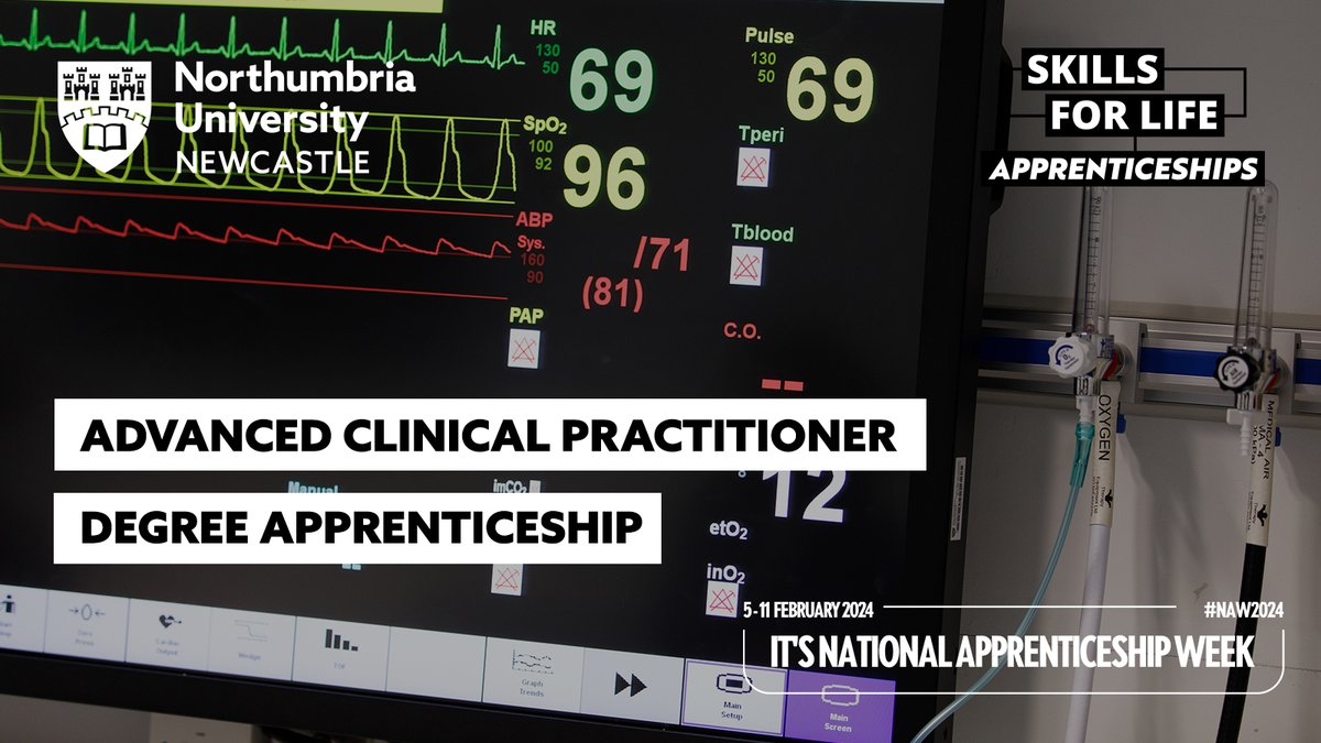 Explore our Advanced Clinical Practitioner Degree Apprenticeship, an exciting opportunity for experienced, registered health professionals to advance into clinical roles here: orlo.uk/s5yV8

#NAW2024  #SkillsForLife #Apprenticeships #DegreeApprenticeships