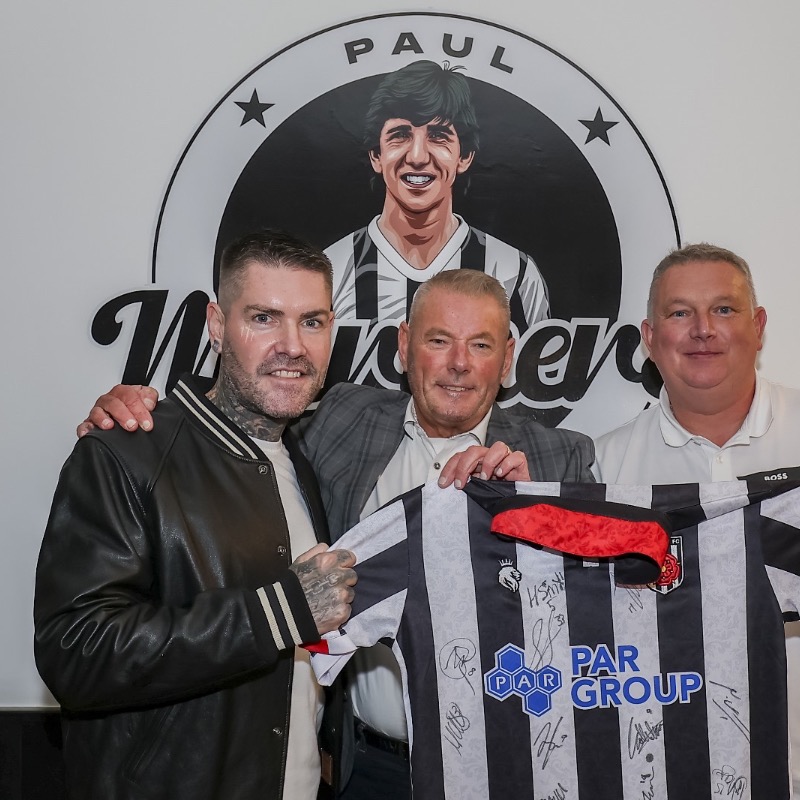 chorleyfc's tweet photo. We’re absolutely thrilled to share the truly exciting news that world renowned, Boyzone, will be in attendance for our game against @SolihullMoors this Saturday!

This collaboration with Boyzone is part of ongoing discussions that could see them become the face of Chorley FC 👀