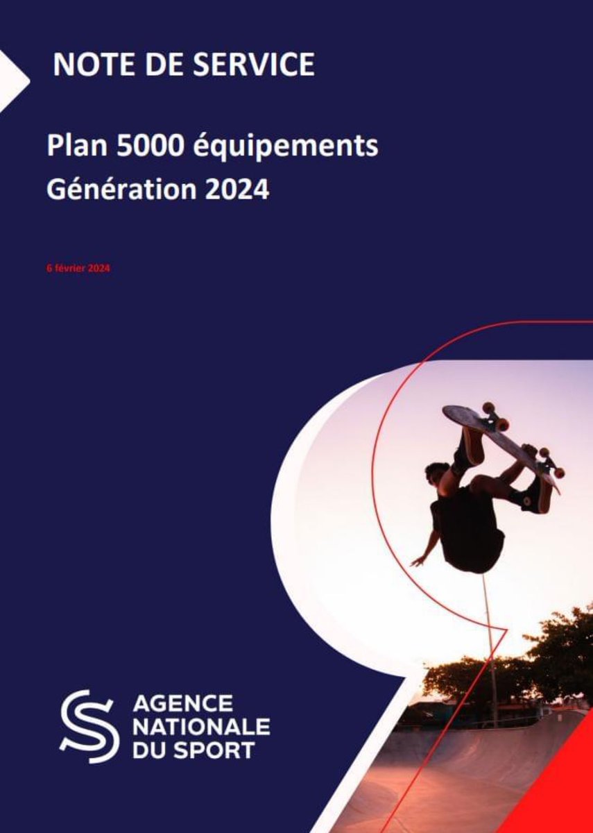 📣 Plan 5000 Équipements - Génération 2024 !

Annoncé par le Président de la République le 5/09/23, le nouveau Plan 5000 équipements - Génération 2024 se déploiera de 2024 à 2026.

Dans le prolongement du Plan 5000 terrains de sport, ce Plan est doté d’un budget de 300M€ 🥅