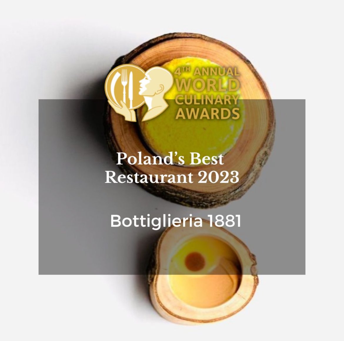 Bottiglieria 1881 was voted 'Poland's Best Restaurant 2023' at the 4th World Culinary Awards.

@bottiglieria1881 

Visit our website to submit your 2024 entry or to learn more.

#worldculinaryawards #worldculinaryawards2023 #culinaryawardswinner #culinaryexcellence #poland