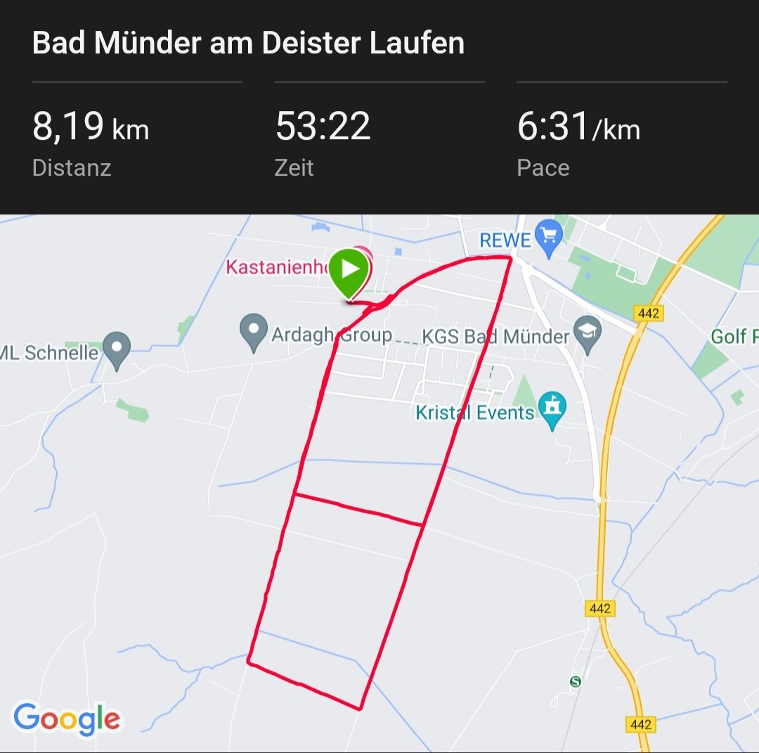 Nice easy run yesterday in Bad Münder am Deister ✌🏻 I just love running when it's raining 👍🏻😎
#asics #asicsrunkeeper #nothingfeelsbetter #garmin #garminforerunner #unleashthefury