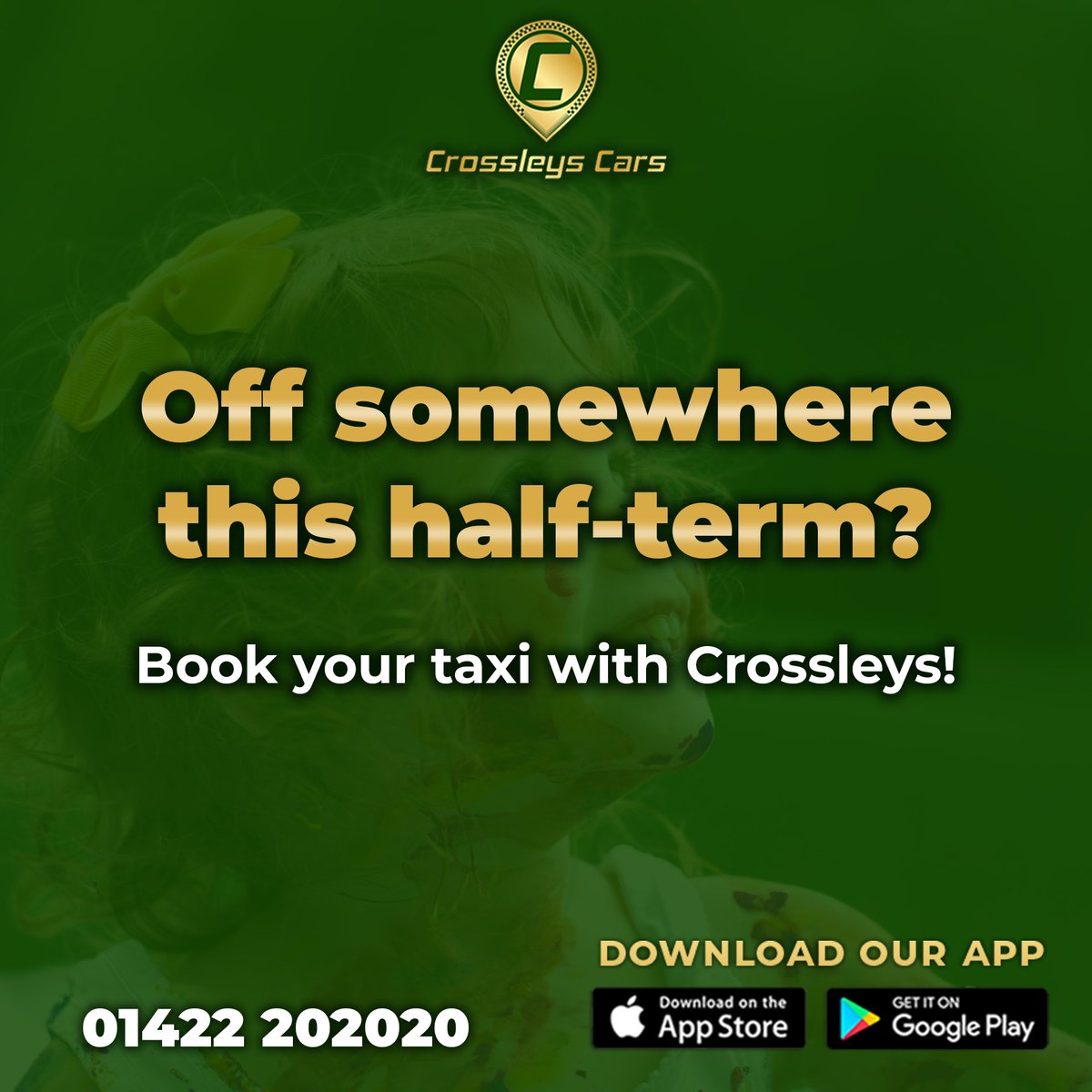 CrossleysCars's tweet photo. Make sure to book your half-term taxis with Crossleys for a hassle-free and smooth ride! ππΈ
-
-
Download Our App: https://t.co/x2qFsq72pi
01422 202020
https://t.co/cmtaSK6dHy
-
-
-
#crossleys #taxi #smspay #payment #cashless #fare #westyorkshire #halifax #appstore #googleplay https://t.co/0HxDCf43aU