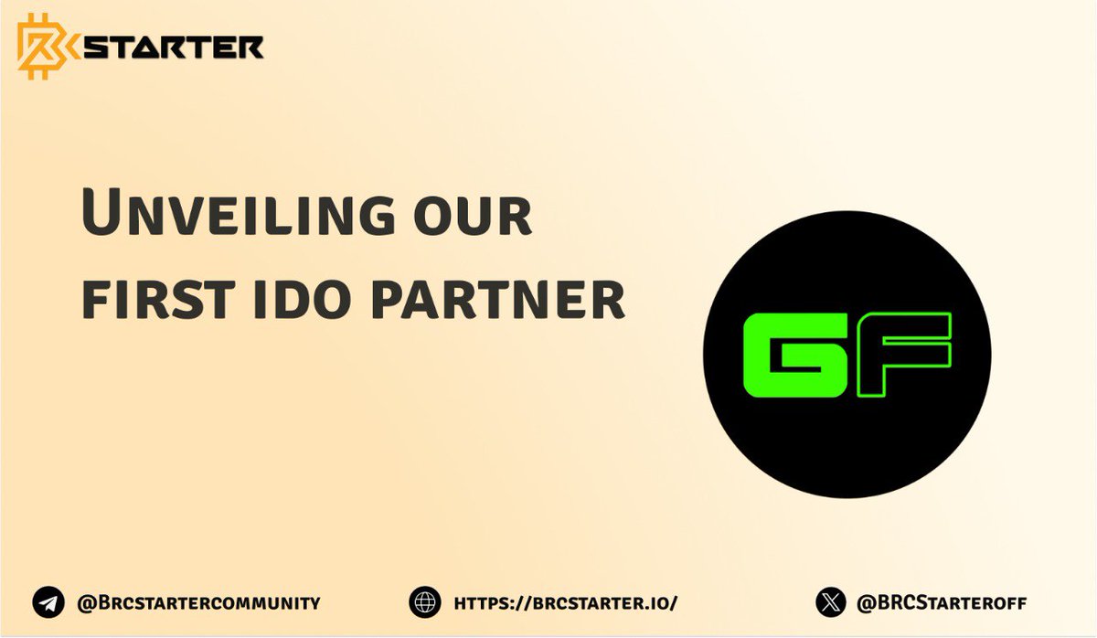 BRCStarters, It is now time to unveil our first IDO partner which is the famous GameFi.org! Partnering with GameFi.org does even make more sense given our revolutionary gamified approach on which we will soon say more! Stay tuned and share the news 🔥