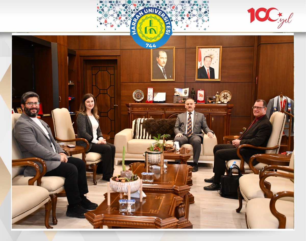hrumedya's tweet photo. Konrad Adenauer Stiftung Türkiye Direktörü Walter Glos ve Projeler Koordinatörü Anastasia Pazer Ilgaz, Rektörümüz Prof. Dr. Mehmet Tahir Güllüoğlu’na konuk oldular.

Hali hazırda devam eden ve gelecekte planladığımız projelerimiz ve yeni işbirlikleri üzerine istişarede bulunduk. https://t.co/sQn8CG6MbW