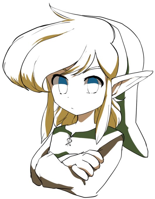 「link white background」Fan Art(Latest)