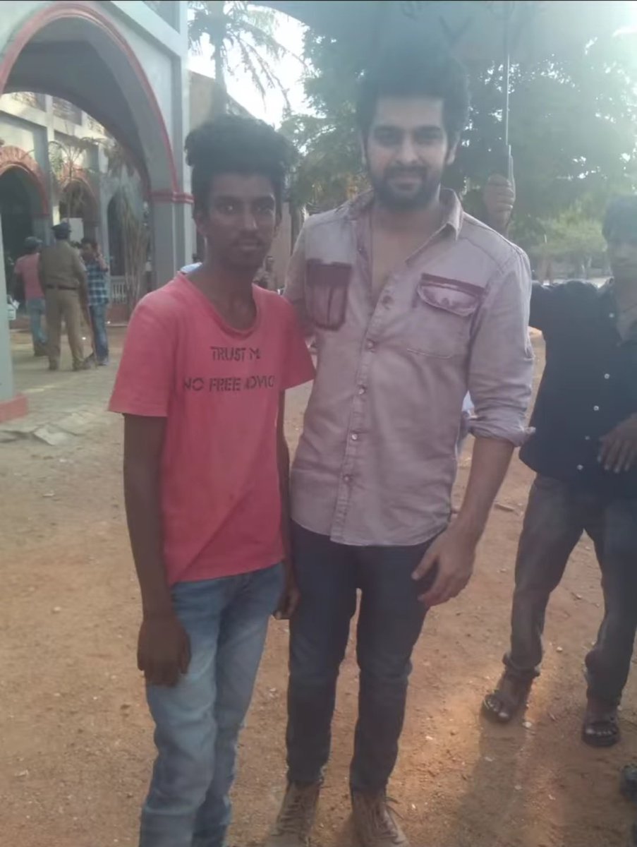 @Sai__018 bro with #Nagashaurya anna ❤️‍🔥
finally dream came true for @Sai__018 bro👏👏