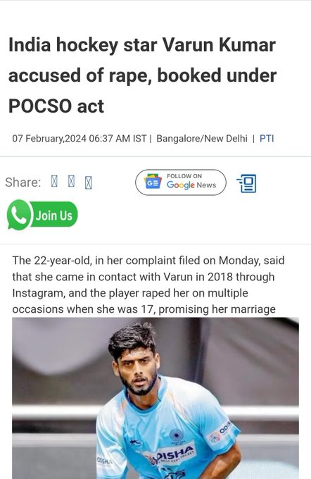 Both were in a relationship for 5 years.
Now, a case has been filed alleging rape on the #false pretext of marriage!

I told this many times, you need to be more careful with all these things, if you are famous or rich.

#falseaccusation #rollback69