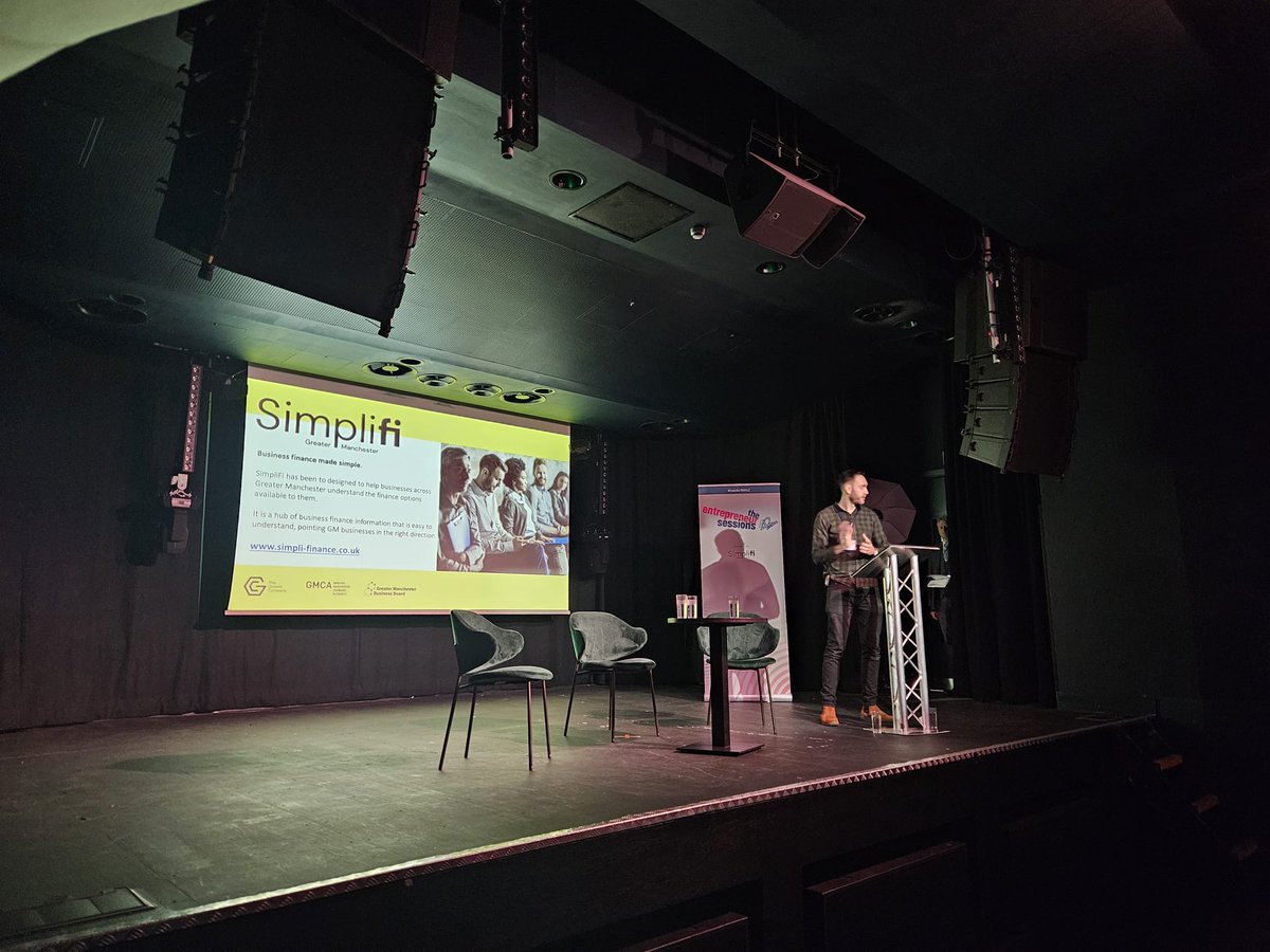 The panel sessions are now underway at the <a href="/insidernwest/">Insider</a> Breakfast event. It's great to see such a packed crowd. 

The panel features some of the North West's successful entrepreneurs, including Amman Ahmed, sharing lessons they've learnt on their business journeys. 

#UKSPF