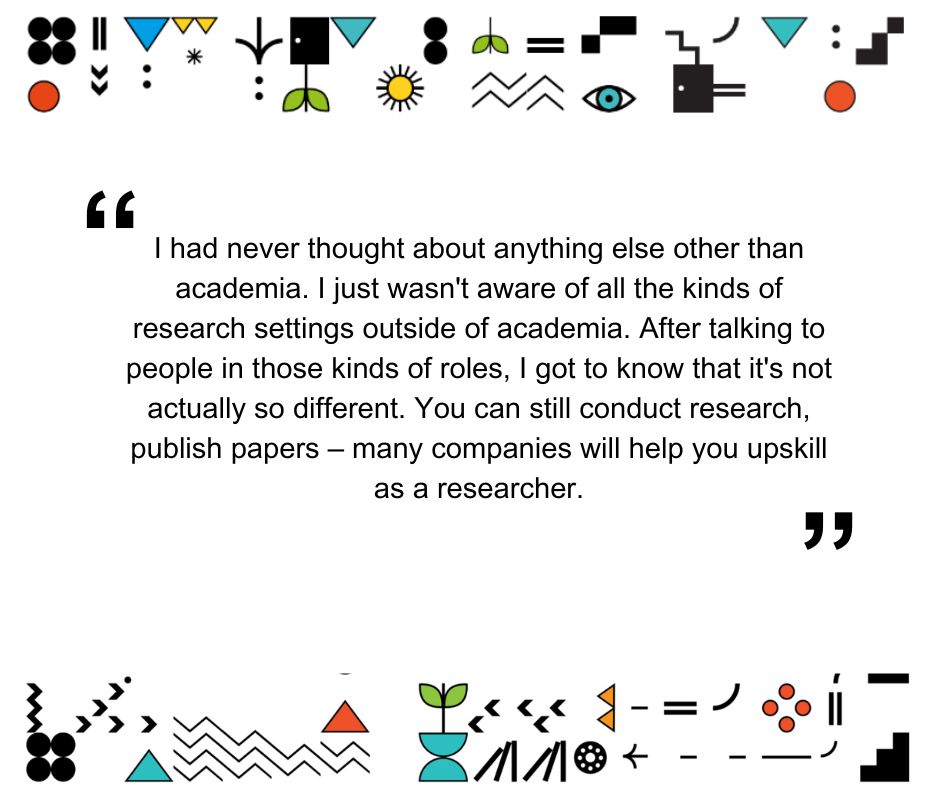 ProsperPostdoc's tweet photo. Many assume that being a researcher necessitates being an academic - but this isn't the case!

We've written a blog delving into this issue - read it here: https://t.co/fQIwE1DV49 https://t.co/6WVRCEqJut