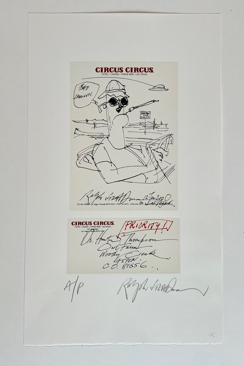 Ralph Steadman Art tweet media