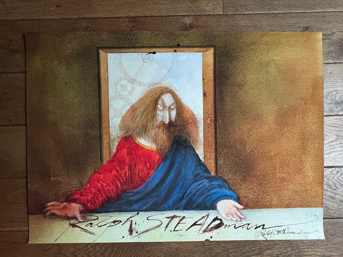Ralph Steadman Art tweet media