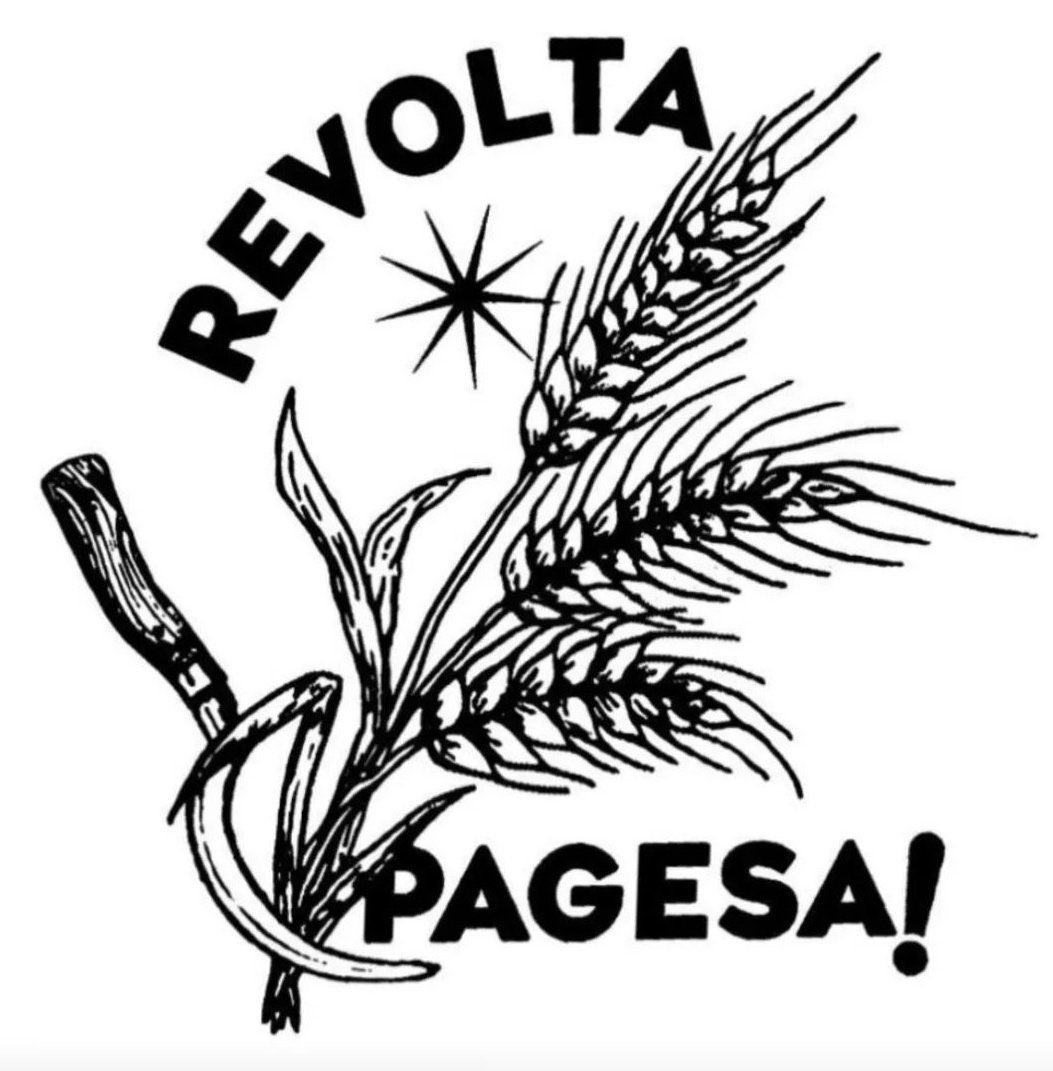 PAHCBM's tweet photo. Avui dia de lluita🔥✊
💚Per la defensa de la terra!
❤️Pel futur dels pobles!  

#7FPalestina 
#RevoltaPagesa https://t.co/E4ZTKvppk7