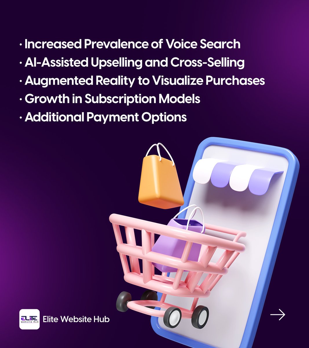 elitewebsitehub's tweet photo. Shaping the future of online shopping with 2024’s ecommerce trends. Want to be a part of this digital revolution? Contact us today for creating your own ecommerce website!
.
.
#EliteWebsiteHub #EcommerceTrends #OnlineShopping #OnlineBusiness #EcommerceSolutions #EcommerceWebsite https://t.co/kX2IPRFrA9