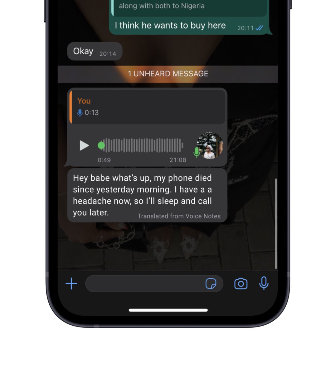 WhatsApp but with VN translator
