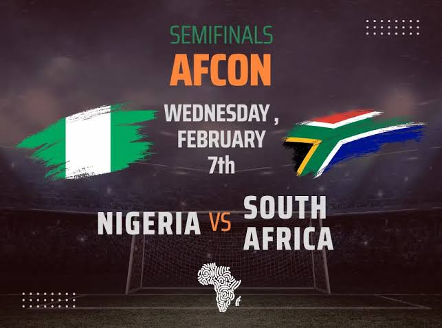 MainMarket's tweet image. AFCON Semifinal showdown!!!🎉
🇳🇬 Nigerian vs South Africa 🇿🇦
Comment your prediction with #MMO #AFCON2023 #NGARSA
Follow @MainMarket,
Like and repost this post to stand a chance to win from our giveaways.
#MainMarketOnline #Nigeria #AFCON #TotalEnergiesAFCON2023