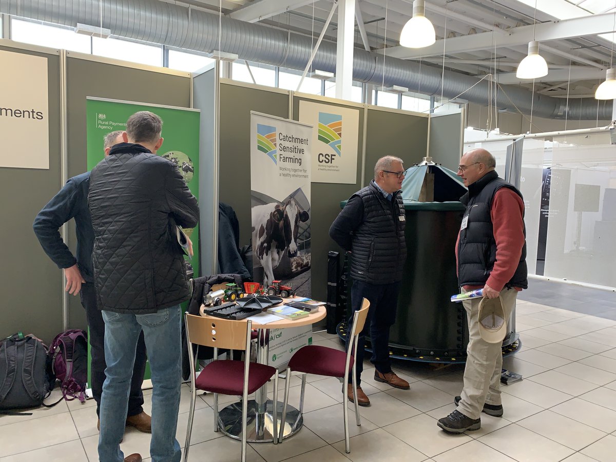 NE_WestMids's tweet image. Our #CatchmentSensitiveFarming Advisers are at #DairyTech today. 

Pop by stand E10 and find out more about efficient #Slurry management. 

#dairyfarming @Dairy_TechUK @theRABDF @nfumidlands @WarksRuralHub @clamidlands @NFUHfds @tenantfarmers @thedairygroup @EnvAgencyMids