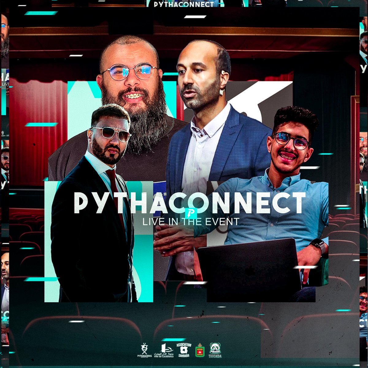 ClubPythagoras's tweet photo. 💡 4 esprits visionnaires. 1 table ronde incontournable. Rejoignez-nous le 02/03/2024 au Complexe Culturel Hassani, Casablanca pour explorer les secrets de l'entrepreneuriat! Entrée GRATUITE. Réservez vos places sur https://t.co/jcgOvMLr3M dès maintenant! #PythaConnect https://t.co/74TD0ajr7V