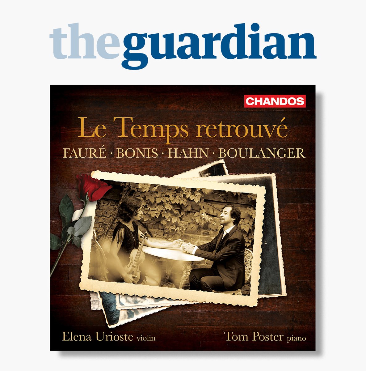 🚨Take a look at this article written by @ElenaUrioste and @PosterTom about their new album 'Le Temps retrouvé' featured in the @guardian ✨🎶 Read the article 📰tinyurl.com/yvuewm8a Listen to the album👉tinyurl.com/57vf9f6m