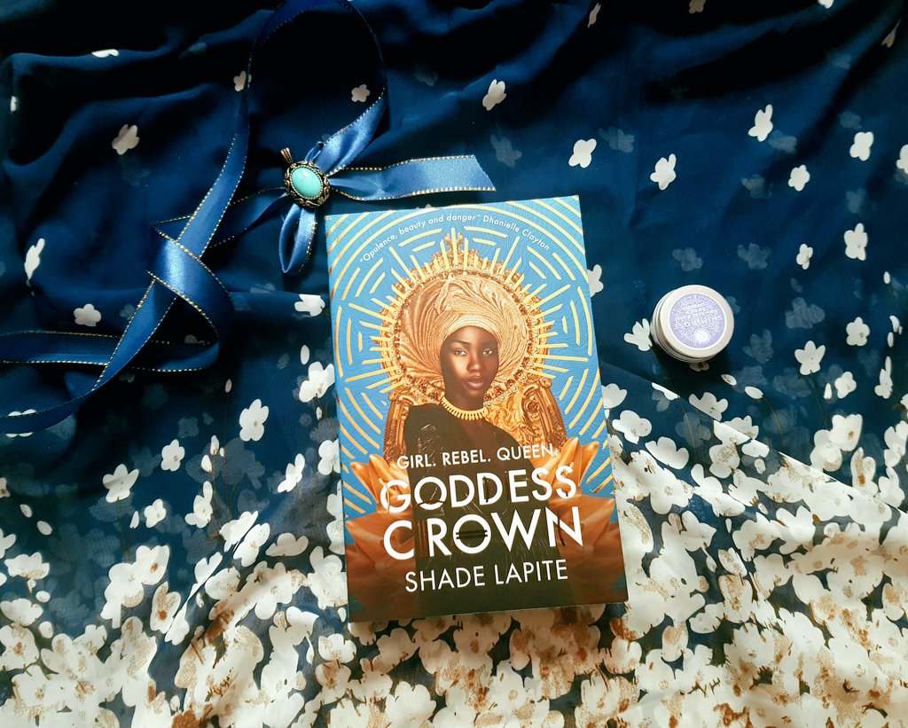 This is one of my most anticipated reads! Many thanks to @WalkerBooksYA for Shade Lapite's Goddess Crown. A rich, courtly fantasy full of intrigue!
