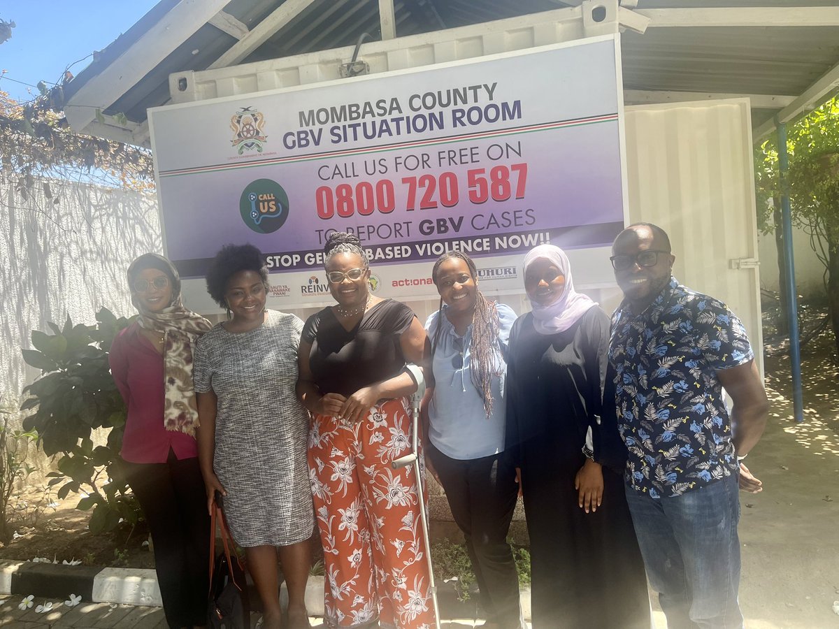 unwomenkenya's tweet photo. Paid a courtesy call to @MombasaCountyKe Gender Director, Esther Ingolo with @Huria_KE @Gvrckenya on:
🤝Strengthening  partnerships 
✍️ Stock taking of #GenderEquality interventions
✍️ Addressing the gaps

Thankyou Tononoka Social Hall for hosting us. https://t.co/lHmknqez98