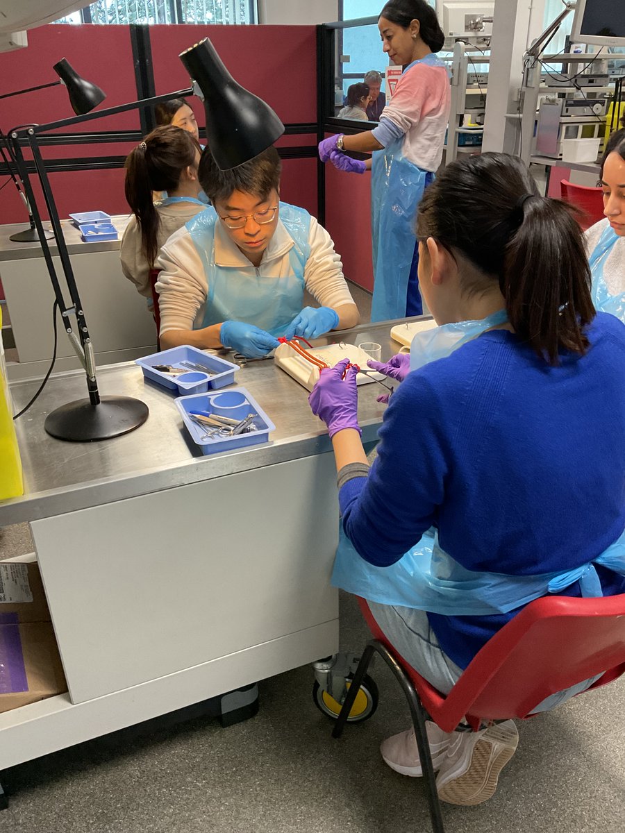 We have missed this training buzz about the unit! The sound of people learning, understanding and gaining important skills. Welcome CU Dermatology MSc. Great to have the day underway.