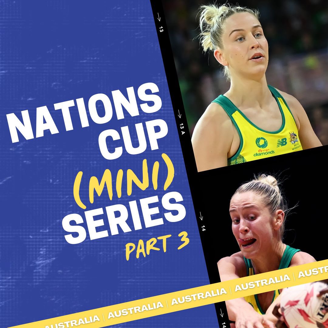 It’s here! The final episode of our #NetballNationsCup mini-series has landed 🥳🛬

This episode features our conversation about the Nations Cup with <a href="/AussieDiamonds/">Origin Australian Diamonds</a> midcourter and <a href="/GIANTS_Netball/">GIANTS Netball</a> legend <a href="/JamieLeePrice5/">Jamie-Lee Price</a> 💎🇦🇺

Take a listen folks!👇

🔗 linktr.ee/Qtrtimepod
