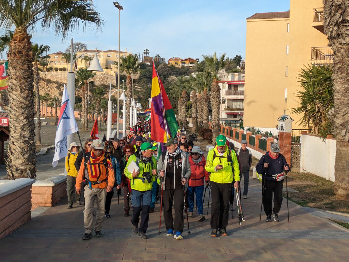 🚶‍♀️ Arranca la VIII Marcha integral de <a href="/LADESBANDA/">ASC LA DESBANDÁ</a>, rememorando a los más de 300.000 malagueños y malagueñas que hace 87 años fueron bombardeados por las tropas franquistas en la Carretera de #Málaga a #Almería

🔗 mundoobrero.es/2024/02/01/la-…