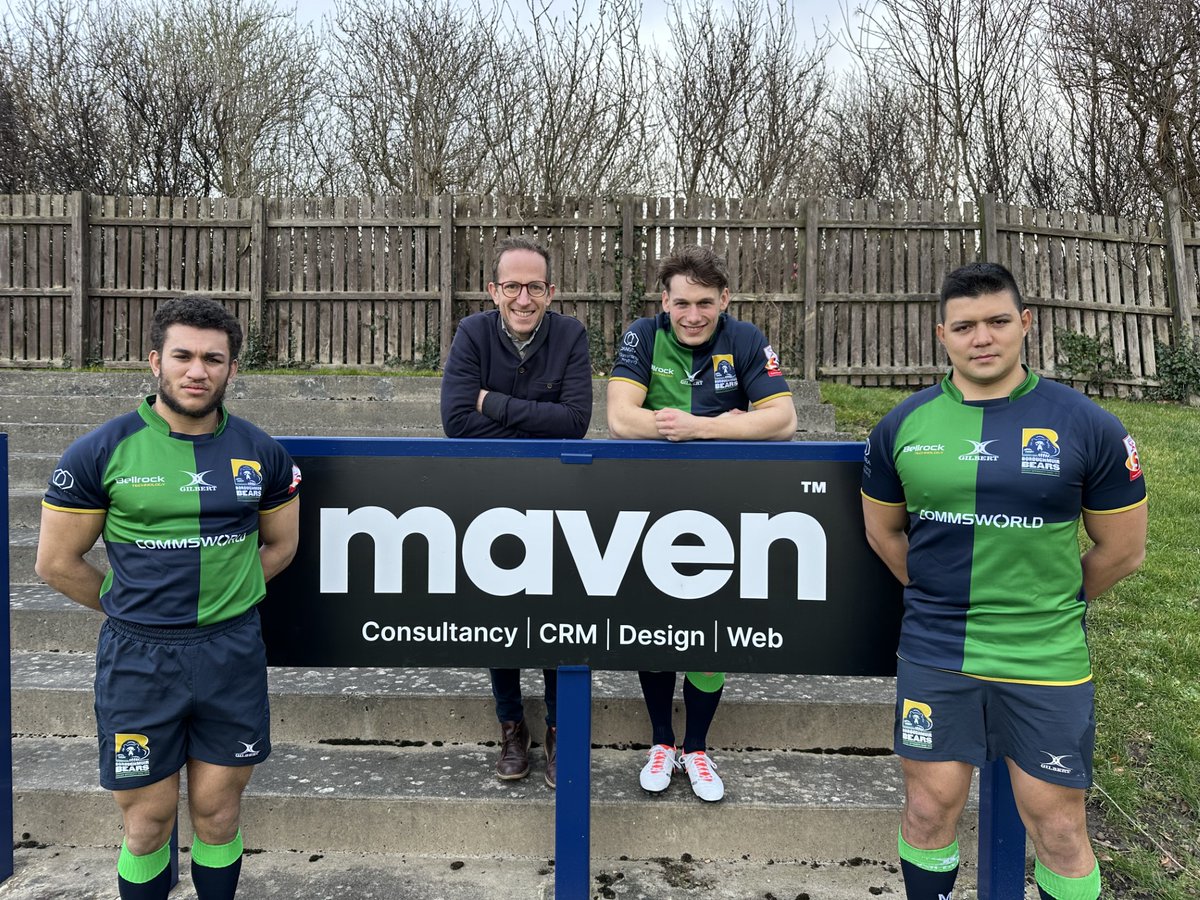 🗣️Bears announce new multi-year partnership agreement with Edinburgh based digital agency Maven
👇
boroughmuirbears.co.uk/maven-and-boro…

#muirbears #fosrocsuperseries #boroughmuirbears