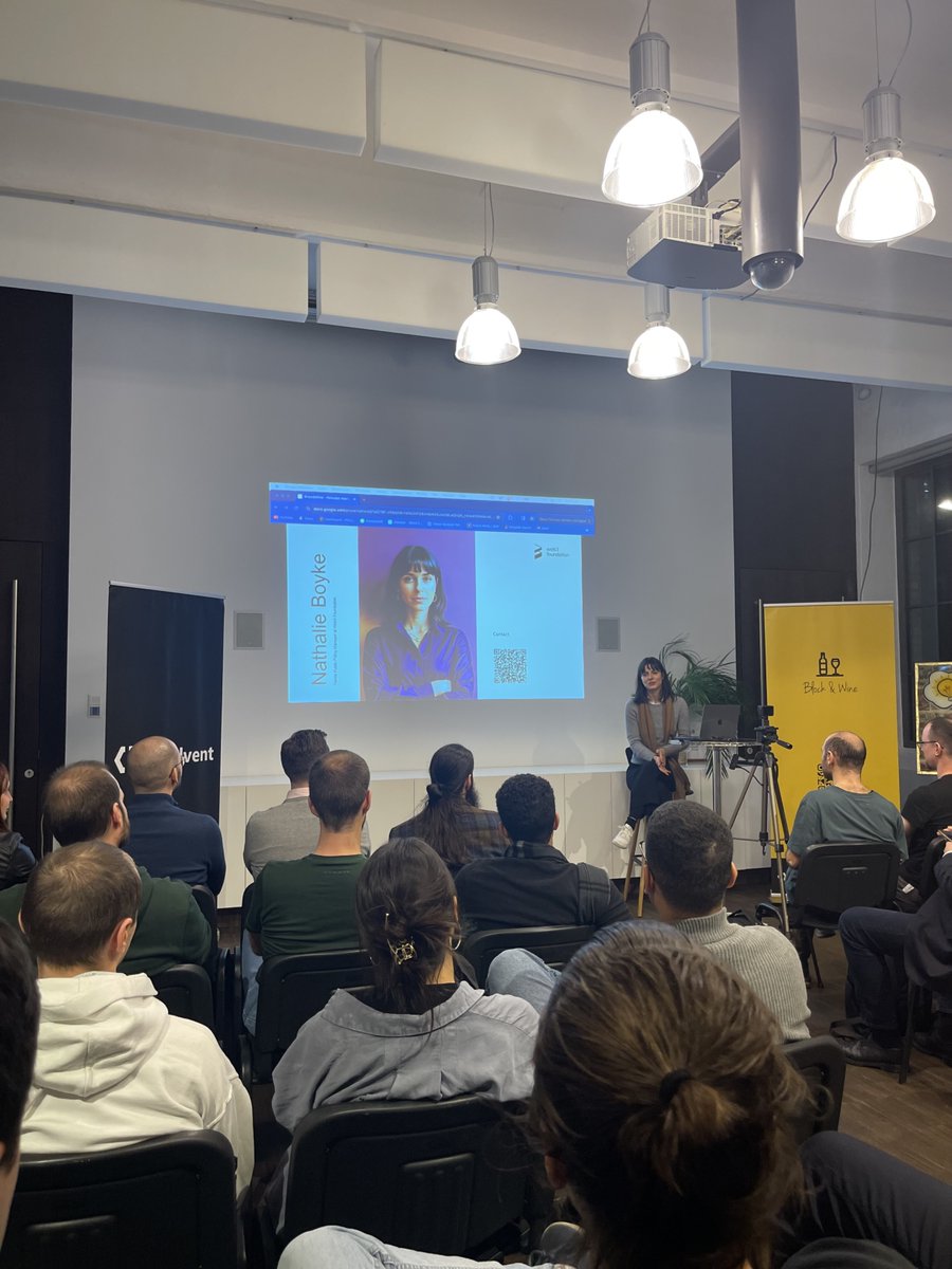 At Block &amp; Wine #137 <a href="/nathalie_aryana/">Nathalie Boyke</a>  covered <a href="/Web3foundation/">Web3 Foundation</a>'s US journey with the SEC and the FIT Act. <a href="/alice_und_bob/">Alice und Bob</a>  discussed <a href="/Polkadot/">Polkadot</a> 's role in interoperability. 

Cheers to an enlightening evening! 🥂 

An initiative of <a href="/validvent/">validvent.eth</a> .