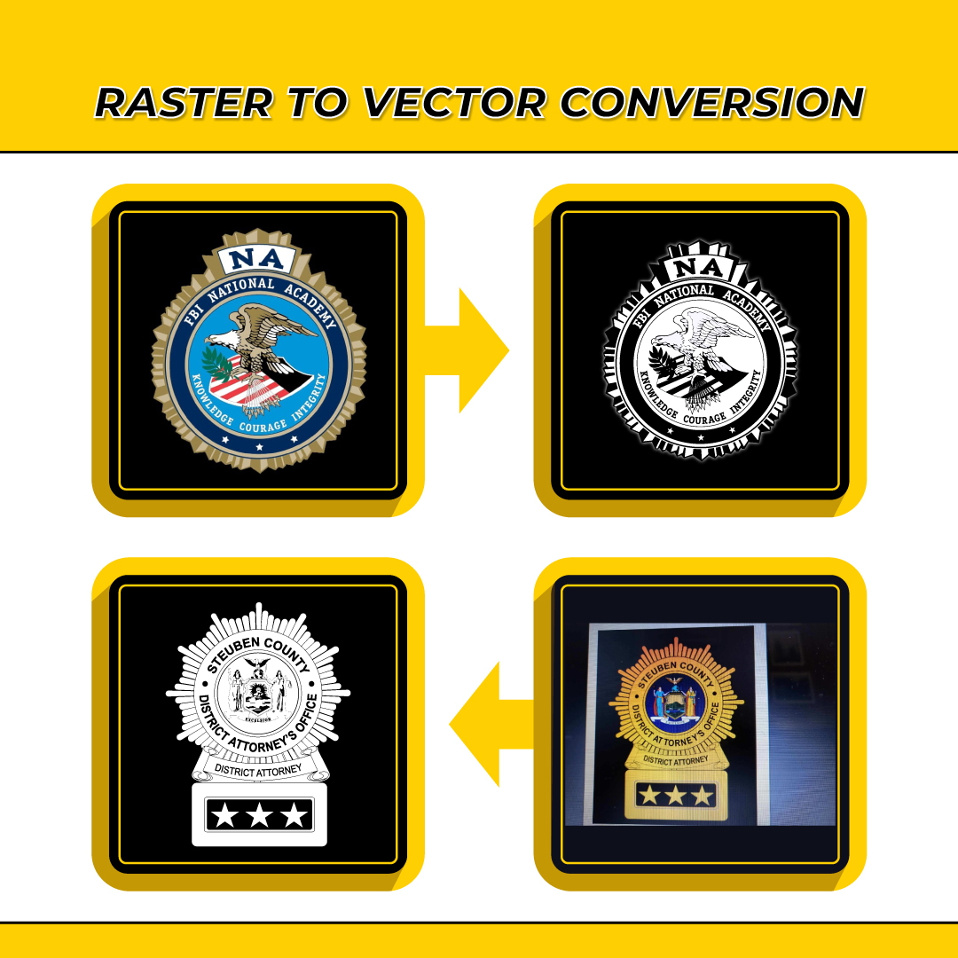 Transforming the ordinary into extraordinary! 🎨✨ Say goodbye to pixelation and hello to precision with our Raster to Vector conversion service. Whether it's logos, illustrations, or graphics, we've got you covered. Elevate your visuals today! #rastertovector #GraphicDesigner