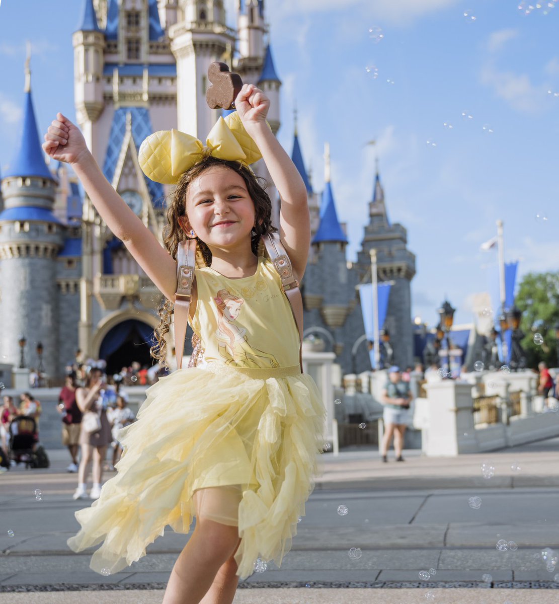 Cuando estás en el lugar donde vive la magia ✨ #DisneyDestinos #MagicKingdom #WaltDisneyWorld
