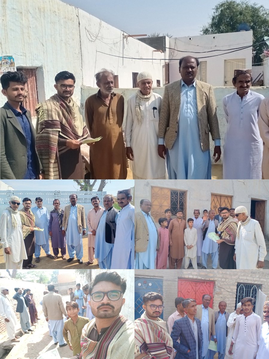Menghwar_Rawal's tweet photo. From the last week, visited several villages of #NA209 @ShaziaAttaMarri & #PS41 @AliHassanHingo4 constituency, shared guidelines of voting procedure & campaigned for #VoteForTeer. People are showing great response, #PPP is going for clean sweep victory in Sanghar. @Anny_Marri https://t.co/h1KsFoq87h