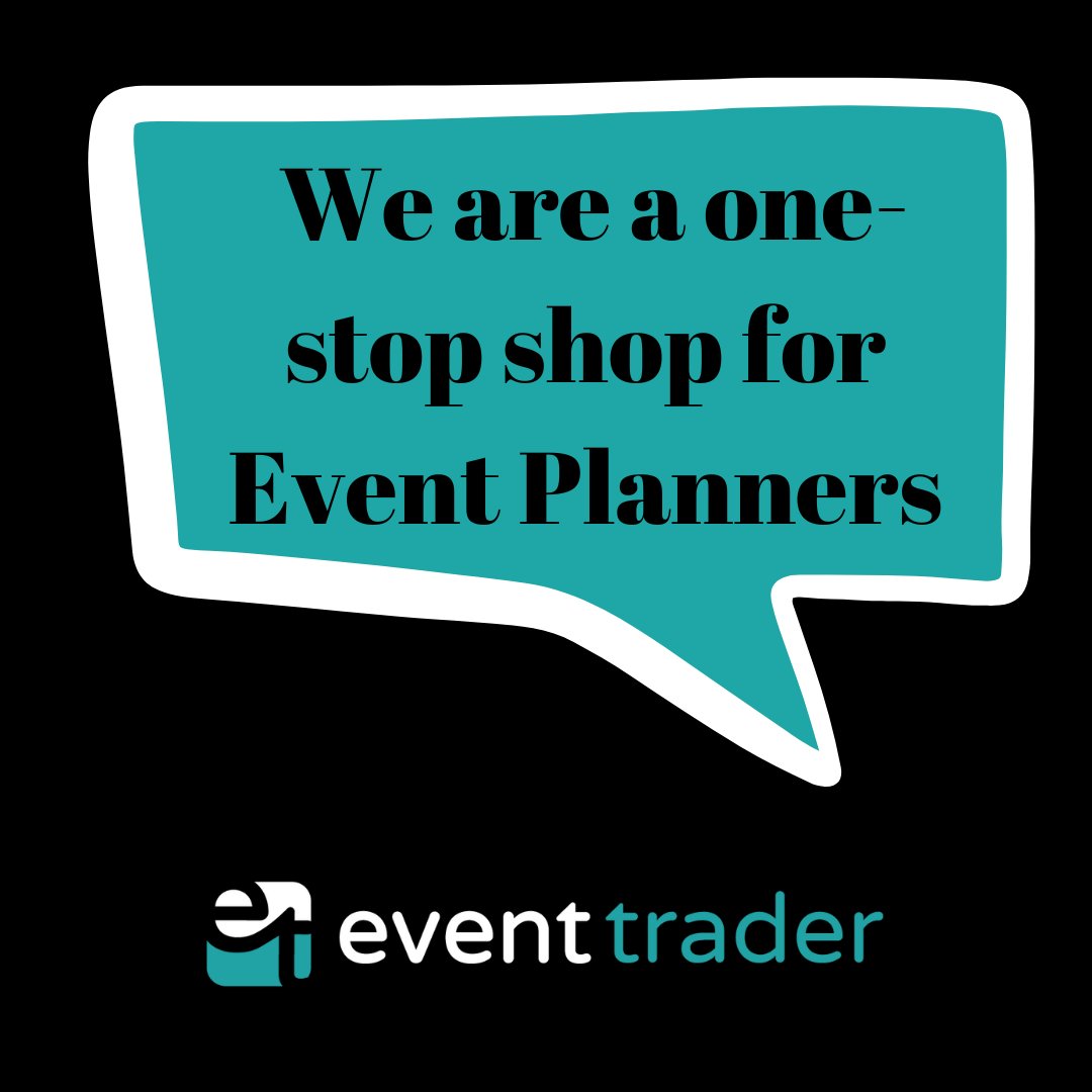 Calling all #eventprofs! 📣
Our user-friendly platform makes it easy for you to find and #hire/#purchase/#sell products, décor, #catering, #entertainment, #venues, &amp; more with just a few clicks. 
#EventTrader 
#EventProfsUK
#EventPlanner
#EventProfessionalsUK 
#EventIndustry
