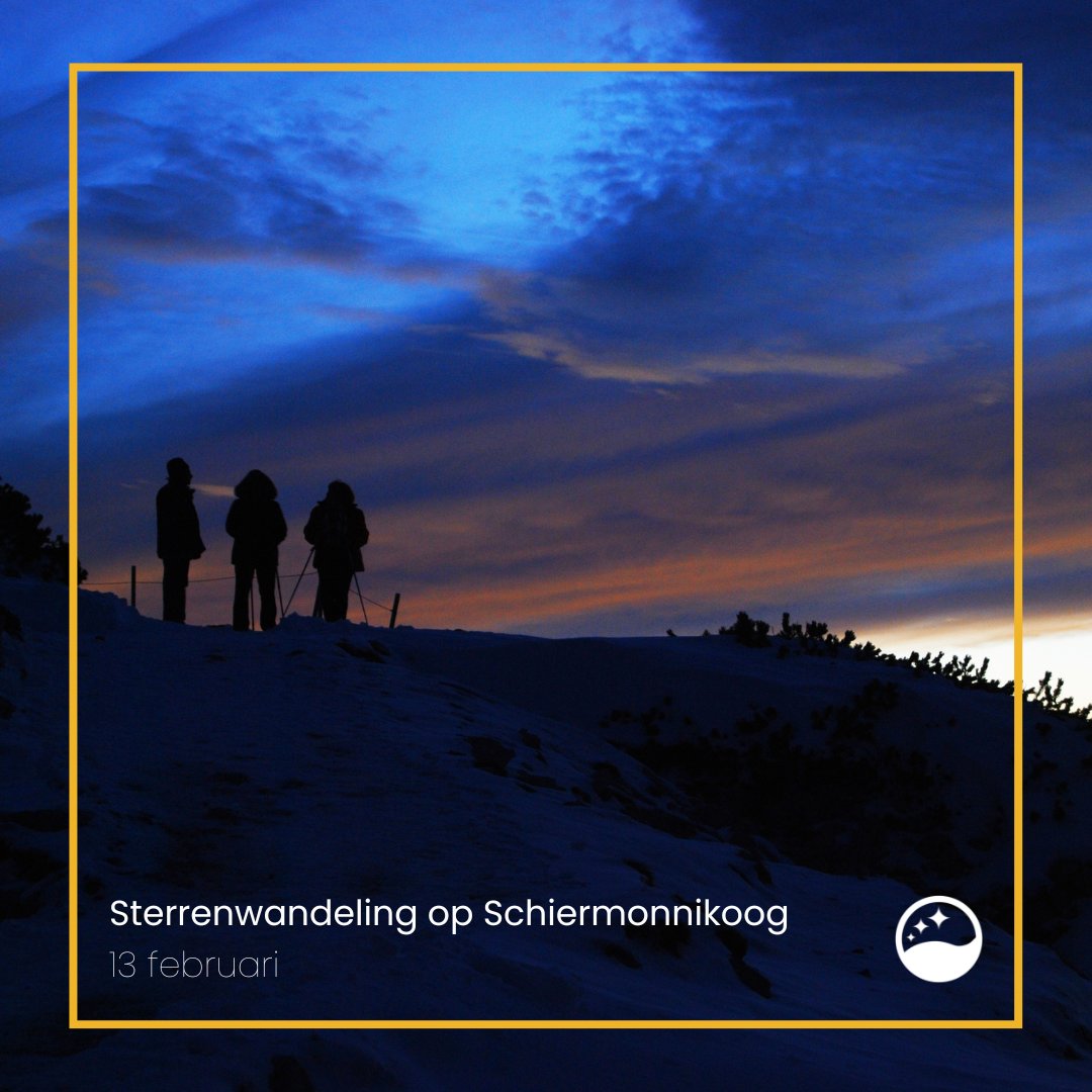 Uitgelichte activiteit: #sterrenwandeling op #Schiermonnikoog ✨Kom alles te weten over sterren, planeten, de maan en het Melkwegstelsel terwijl je over het eiland wandelt. Bekijk en boek deze en meer activiteiten via nachtvanhetwad.nl/activiteiten/