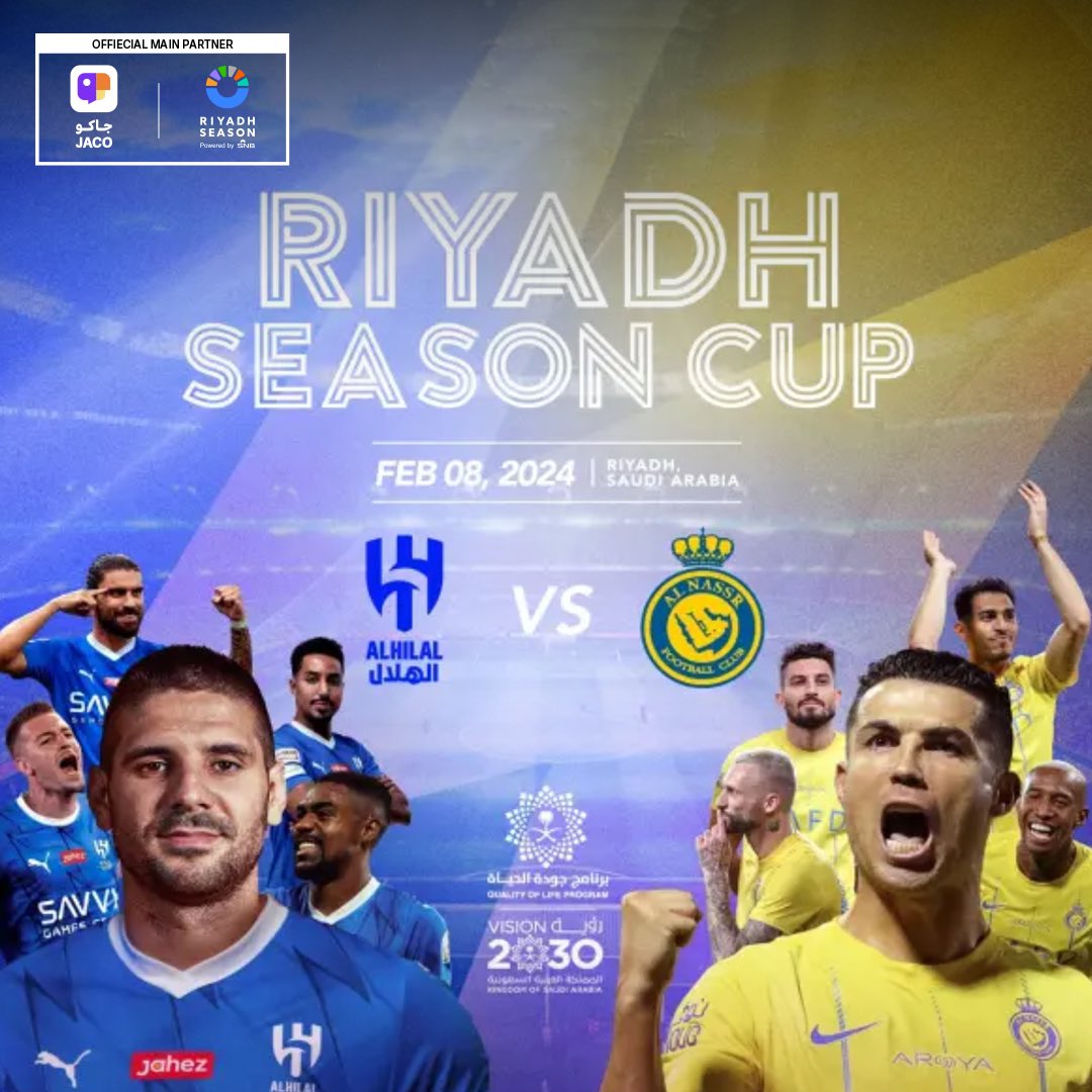 hey_Jaco's tweet photo. ودك تحضر نهائي #كأس_موسم_الرياض بين #النصر_الهلال  🏆💜
ماعليك إلا تسوي منشن وفولو لحساب جاكو  وتدخل السحب💜🦜

وفاااالكم الفوز 🤩

#BigTime
@RiyadhSeason https://t.co/A5NIoed2Tx