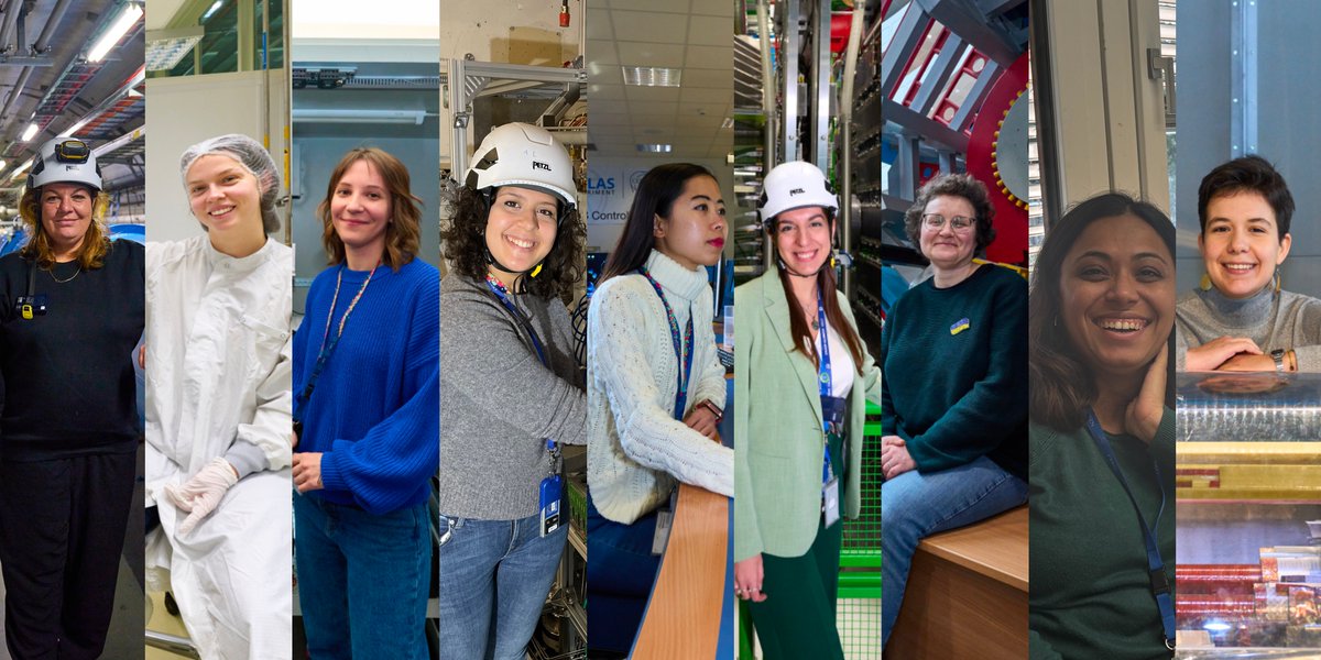 CERN_FR's tweet photo. Le 11 février, pour la Journée internationale des femmes de science, nous célébrerons la diversité et la représentation des femmes dans les disciplines STEM. La #PhotoDeLaSemaine présente neuf scientifiques du CERN et leurs diverses carrières.

🔗 https://t.co/wJ7cyEEyqj https://t.co/LEYKaedlPe